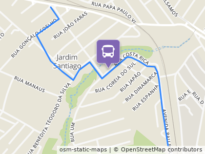 Mapa da parada