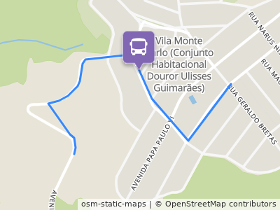 Mapa da parada