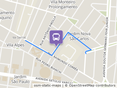 Mapa da parada