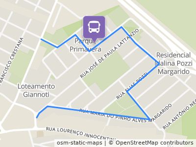 Mapa da parada