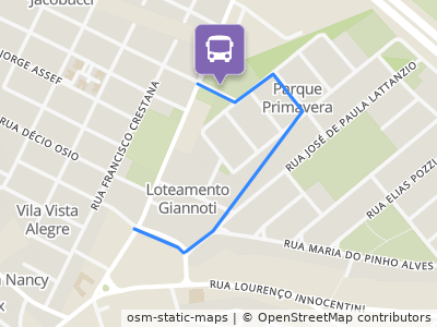 Mapa da parada