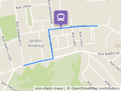 Mapa da parada
