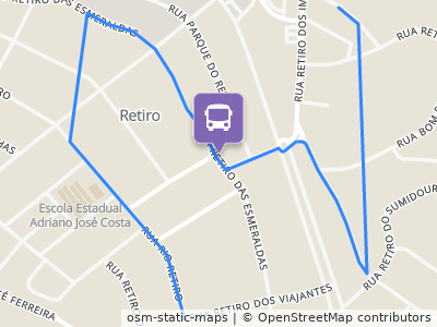 Mapa da parada