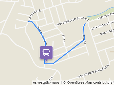 Mapa da parada