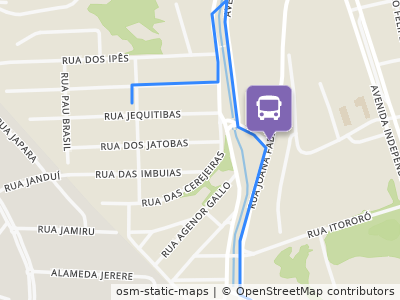 Mapa da parada