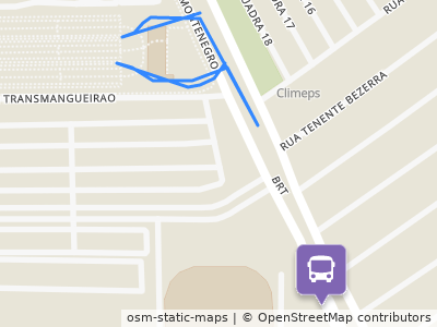Mapa da parada