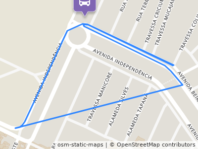 Mapa da parada