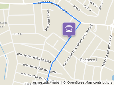 Mapa da parada