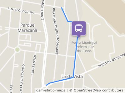 Mapa da parada