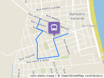 Mapa da parada