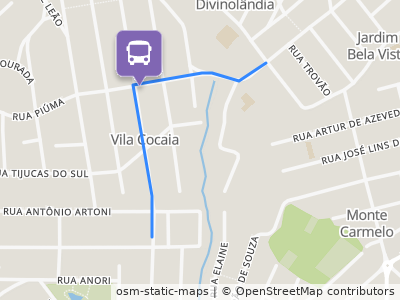 Mapa da parada