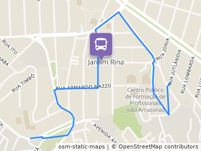 Mapa da parada