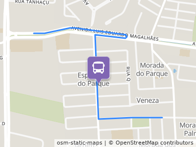 Mapa da parada