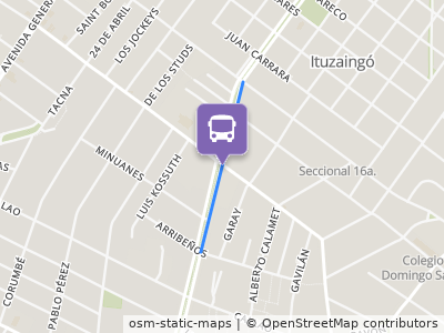Mapa da parada