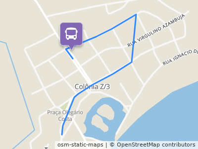 Mapa da parada