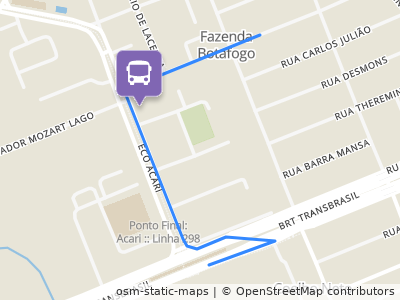 Mapa da parada