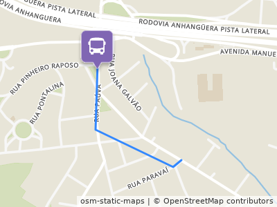 Mapa da parada