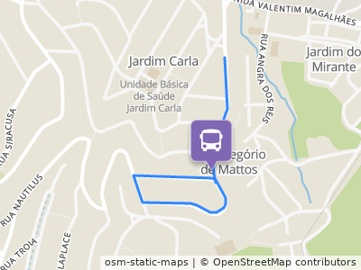 Mapa da parada