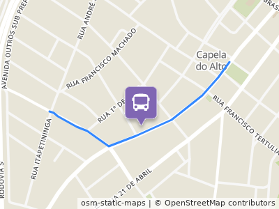 Mapa da parada