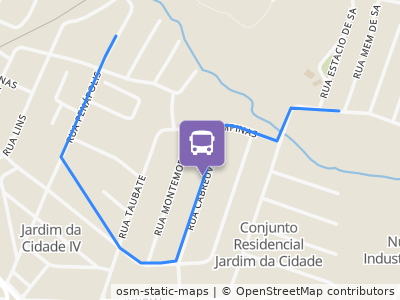 Mapa da parada