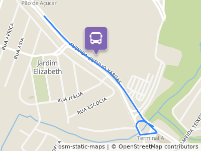 Mapa da parada