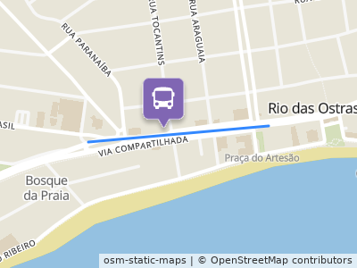 Mapa da parada