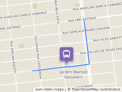 Mapa da parada