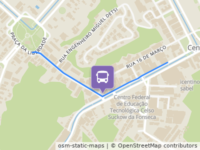 Mapa da parada