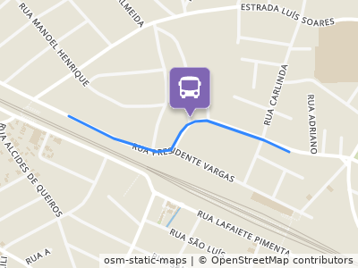 Mapa da parada