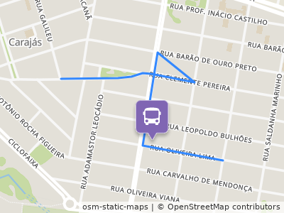 Mapa da parada