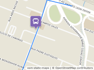 Mapa da parada