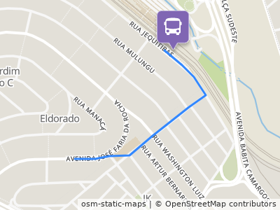 Mapa da parada