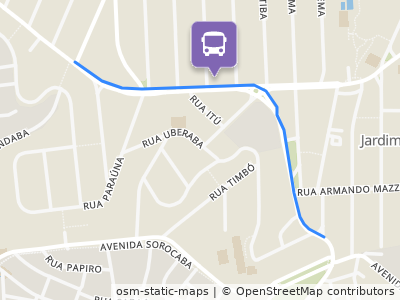 Mapa da parada