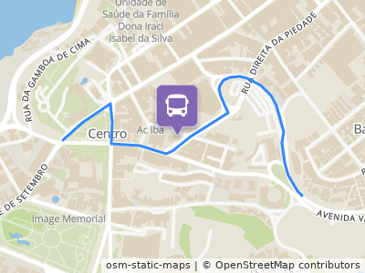 Mapa da parada