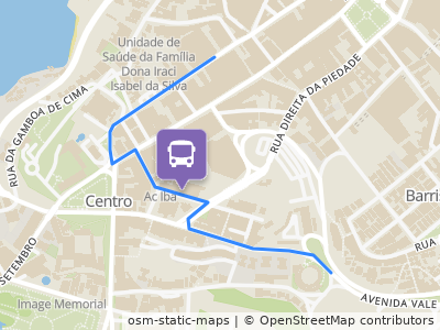 Mapa da parada
