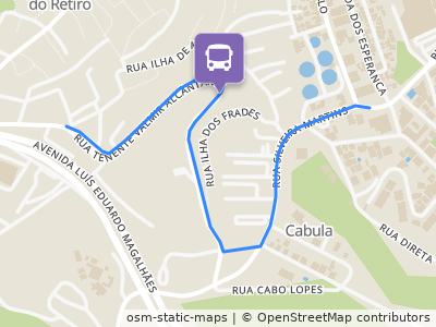 Mapa da parada