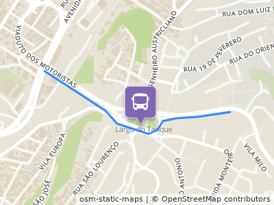 Mapa da parada