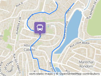 Mapa da parada