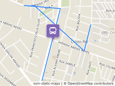 Mapa da parada