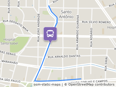 Mapa da parada