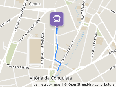 Mapa da parada