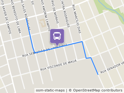 Mapa da parada