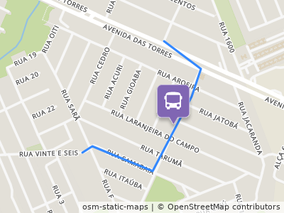Mapa da parada
