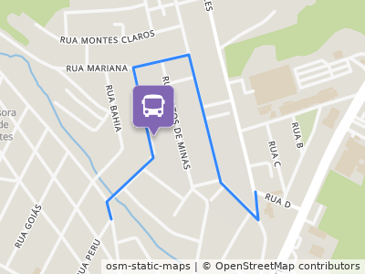 Mapa da parada