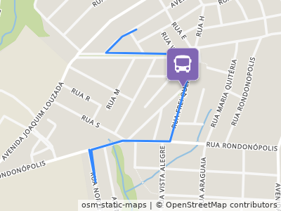 Mapa da parada