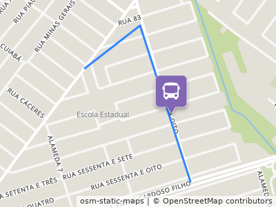 Mapa da parada