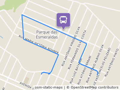 Mapa da parada