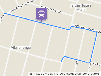 Mapa da parada