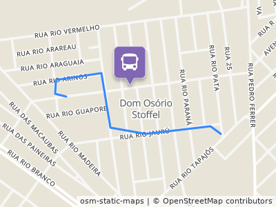 Mapa da parada