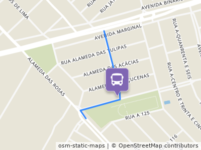 Mapa da parada